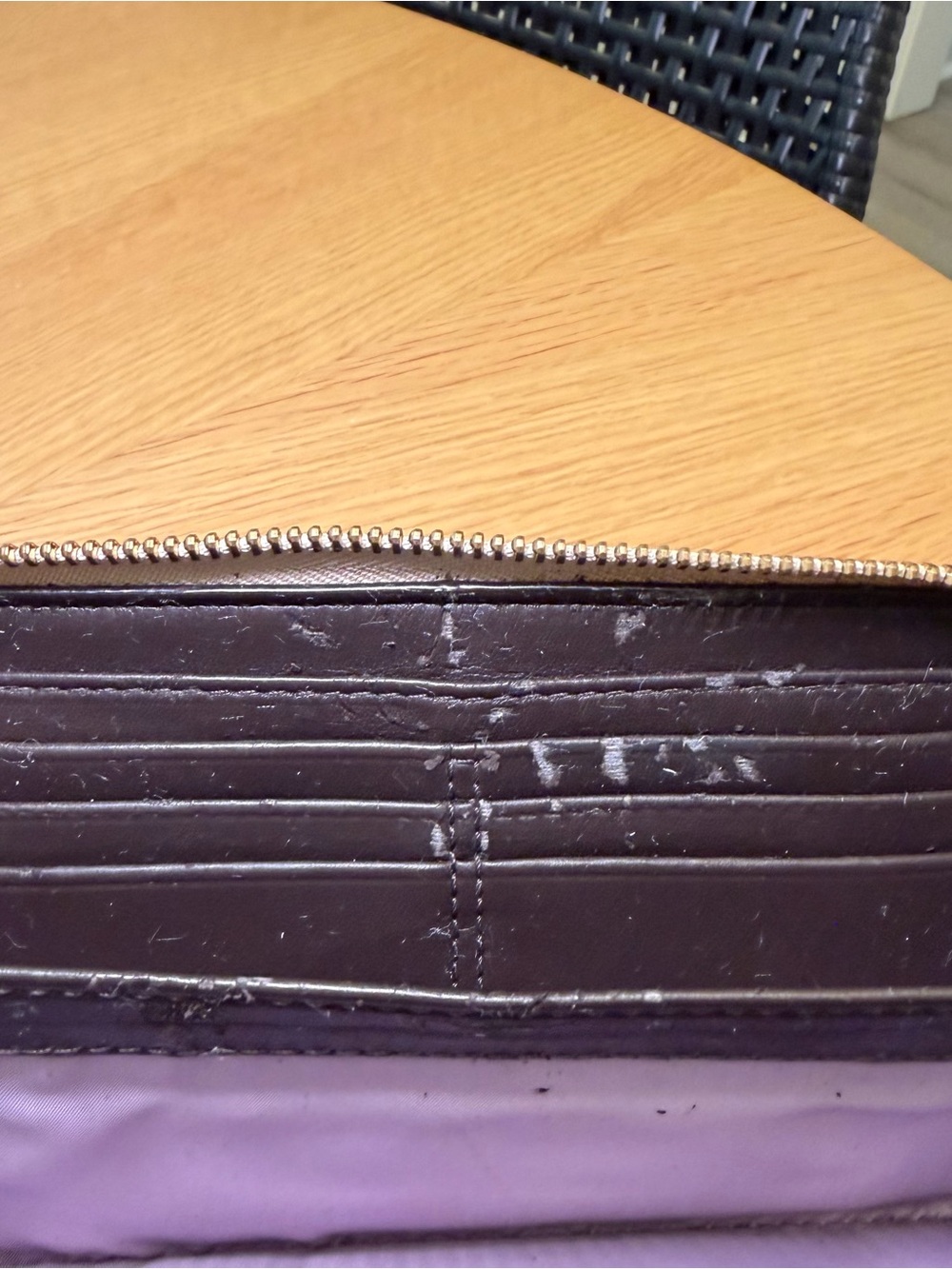 Coach SOHO Signature Buckle Zip Around Wallet - Picture 6 of 9
